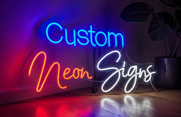Custom Neon Signs LED Wall Decor | Personalized Neon Light for Home, Cafe & Business