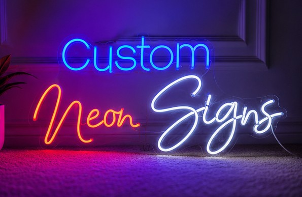Custom Neon Signs LED Wall Decor | Personalized Neon Light for Home, Cafe & Business